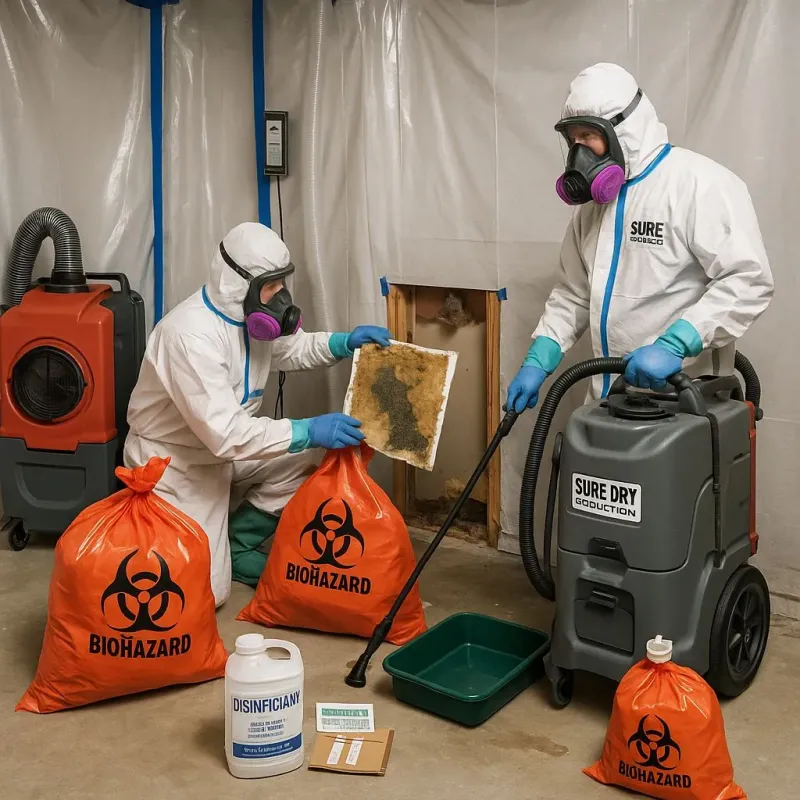 Contaminated Water Handling Protocols process in Victoria, MN